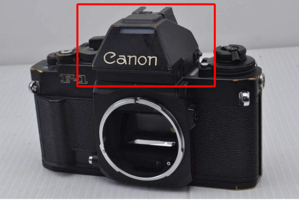 Canon(キヤノン)フィルムカメラのF-1の種類の見分け方 | カメラ転売