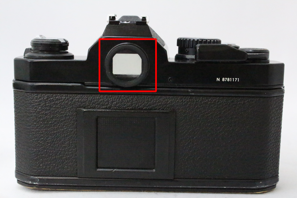 フィルムカメラのファインダーの検品方法について