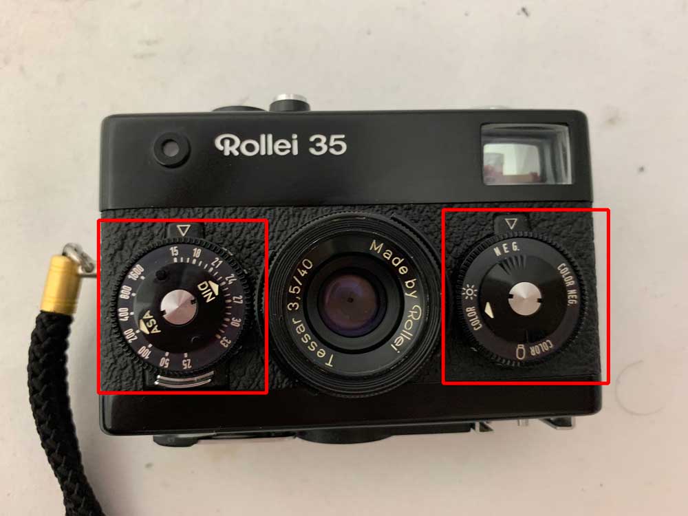 アウトレット公式  #226 全速シャッター確認済 ブラック SINGAPORE 35 Rollei フィルムカメラ